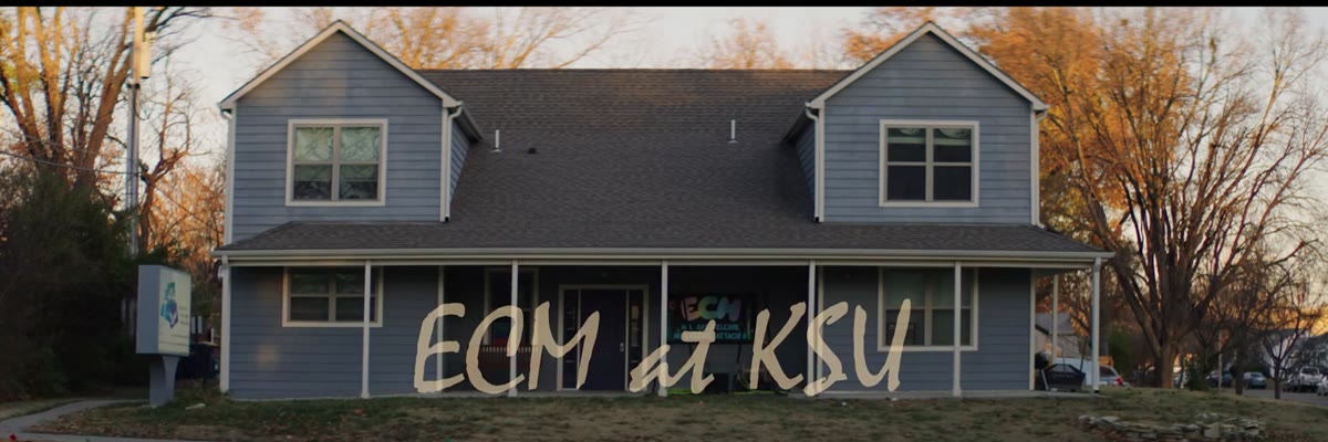 ECM building with ECM at KSU title text